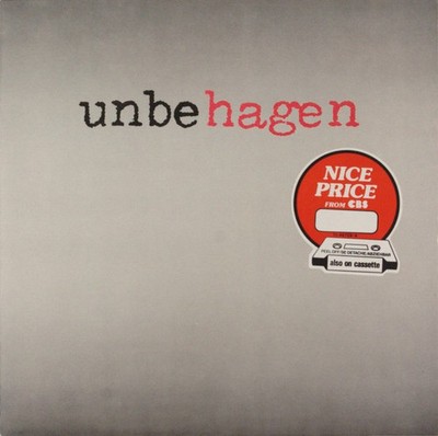 Nina Hagen Band - Unbehagen (LP, Album, RE, Sun) 1983 (VG|VG)