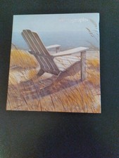 TRI-COASTAL DESIGN "PHOTOGRAPHS" BEACH SCENE SLIP-IN PHOTO ALBUM