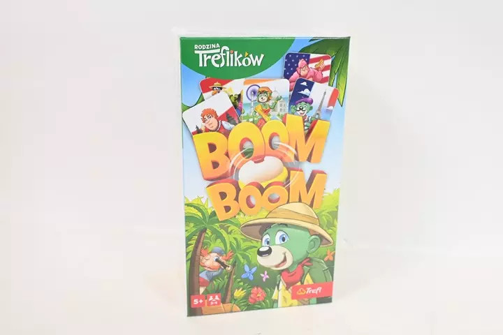 5900511028225 GRA Boom Boom Rodzina Treflików 02822 Trefl