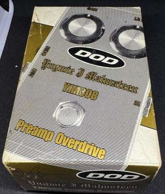 DOD YJM308 Yngwie J Malmsteen Signature Preamp Overdrive Guitar Pedal OD250