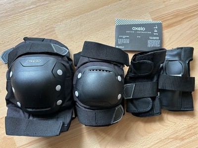 Oxelo FIT500 3er Protektoren Set Gr. L Schützer Schoner für Inliner + Rollschuhe