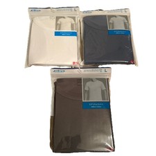 3 Pack Uniqlo Airism Anti Oder Quick Dry Gym Fitness Active Crew Neck T Shirt M
