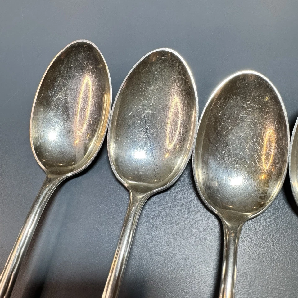 Juego de 5 cucharas de plata de ley Towle de 5 flautas de plata 5,75” 128 g 925 Foto 2 de 4