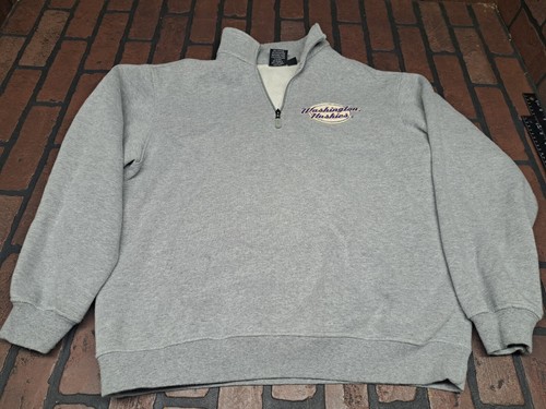 Washington Huskies Men’s Sweater Pullover Gray Medium