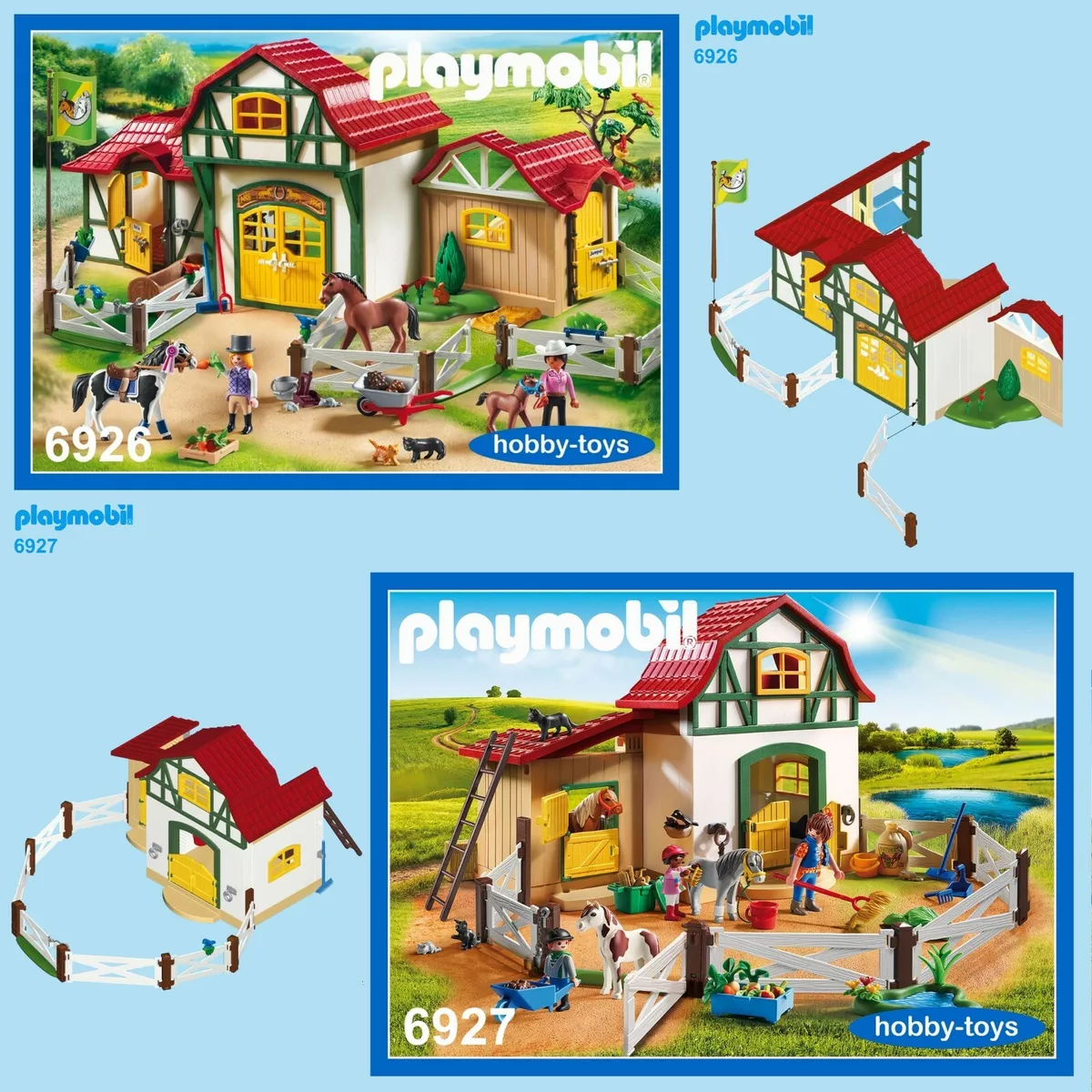 Playmobil Écurie de poneys 5684 