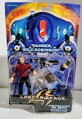 Vtg Trendmasters LOST IN SPACE Sabotage-Action Dr. Smith Action Figure 