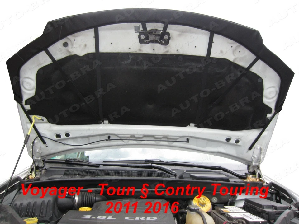 Sujetador para Chrysler Lancia Voyager Dodge Grand Caravan desde 2011 protección contra impactos de piedras - Imagen 4 de 4