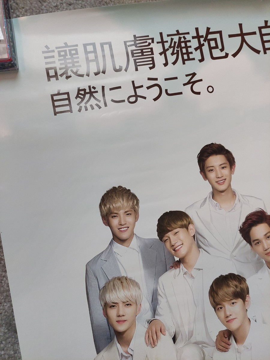 EXO NATURE REPUBLIC 2013 Korea Promo Poster Ver. B (EXO-K EXO-M