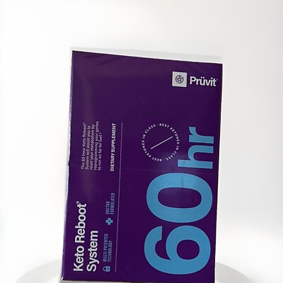 Pruvit NAT KETO OS Reboot 60 Hr NEW Factory Sealed Exp: 01/2025