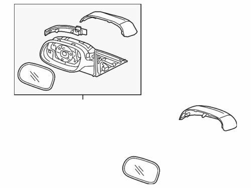 Espejo retrovisor para Kia (N/P 87620 B2550)