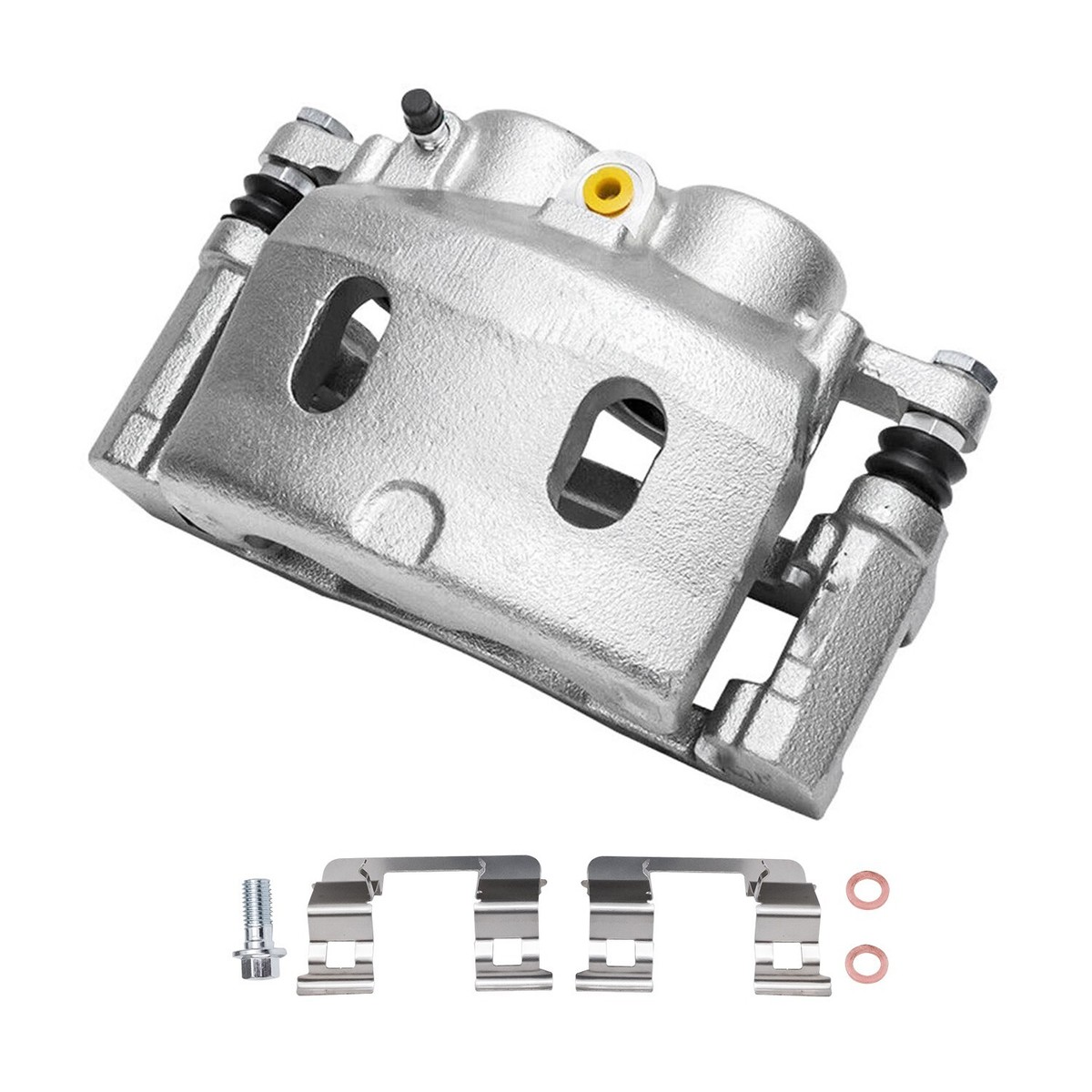 Remanufactured Front Left Brake Caliper With Bracket For Chevy Silverado/GMC Sierra 1500, Tahoe, Yukon