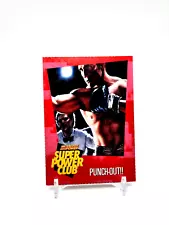 Punch-Out POWER CARD Nintendo Super Power Club #28 Magazine PROMO CARD
