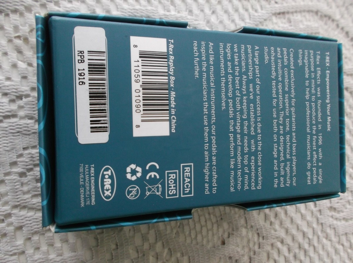 【美品】T-REX Replay Box Amazon.com: T-Rex Engineering REPLAY-BOX Delay Guitar