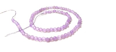 Pink Amethyst Chalcedony Round 6mm Faceted Loose Gemstone Beads 13''Inch 1 Strand