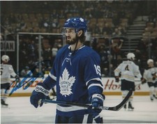 Toronto Maple Leafs Nic Petan Signed Autographed 8x10 Photo COA B