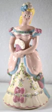 Vintage KAY FINCH Lady FIGURINE Lovely LADY In Gown HOLDING A Fan, In EXC $20