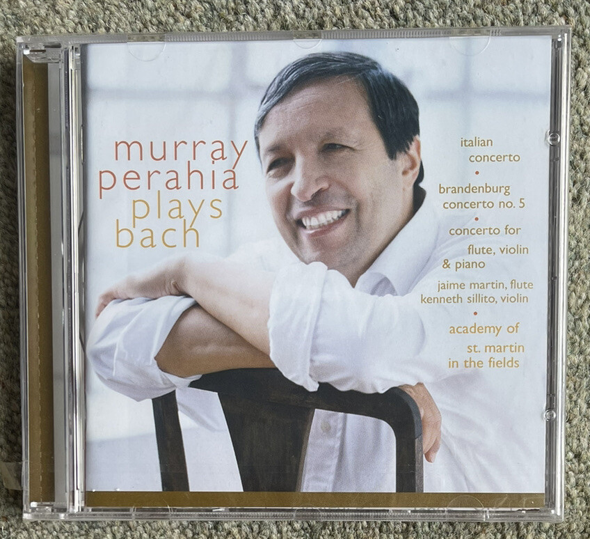 Murray Perahia - Murray Perahia Plays Bach  NEW SEALED CD (2003)  EB11