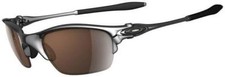 NEW Oakley X-metal Half X Sunglasses, Polished / VR28 Black Iridium, 04-142