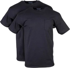 Gildan Adult DryBlend Workwear T-Shirts with Pocket, 2-Pack Many Sizes & Colors