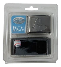 NEW! Boston Red Sox Black Belt Buckle Removable Golf Baseball Military Gift MLB