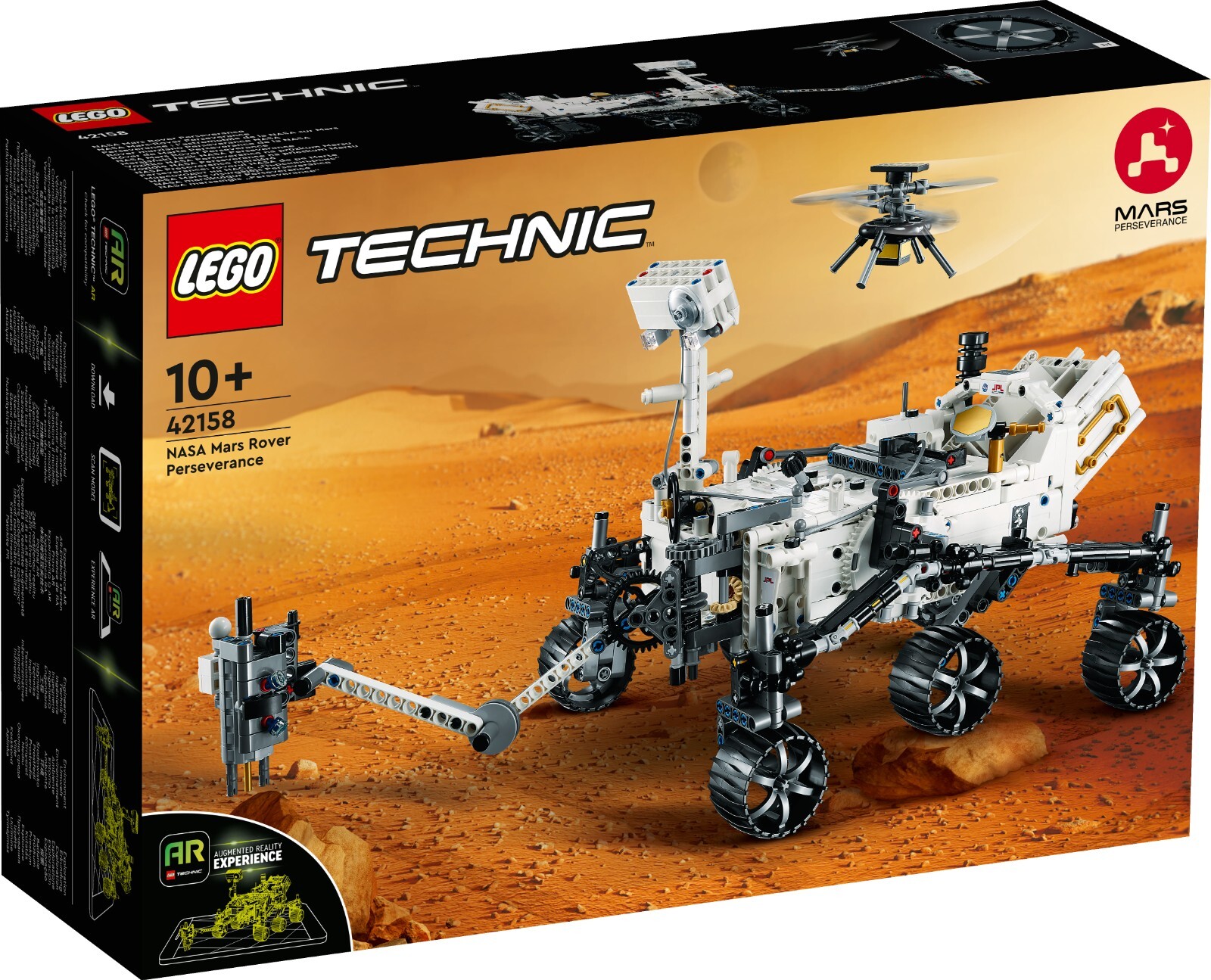 Конструктор LEGO Technic Настойчивость марсохода НАСА 42158 NEU N06/23 