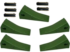 230 H&L Style Bucket Teeth with HD Extra Long Flex Pins (Set of 5)