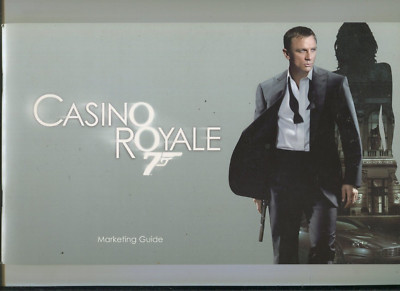 JAMES BOND 007 CASINO ROYALE MARKETING GUIDE - SCARCE