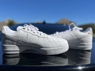 Size 15 - Nike Air Force 1 '07 Craft White Vast Gray | eBay