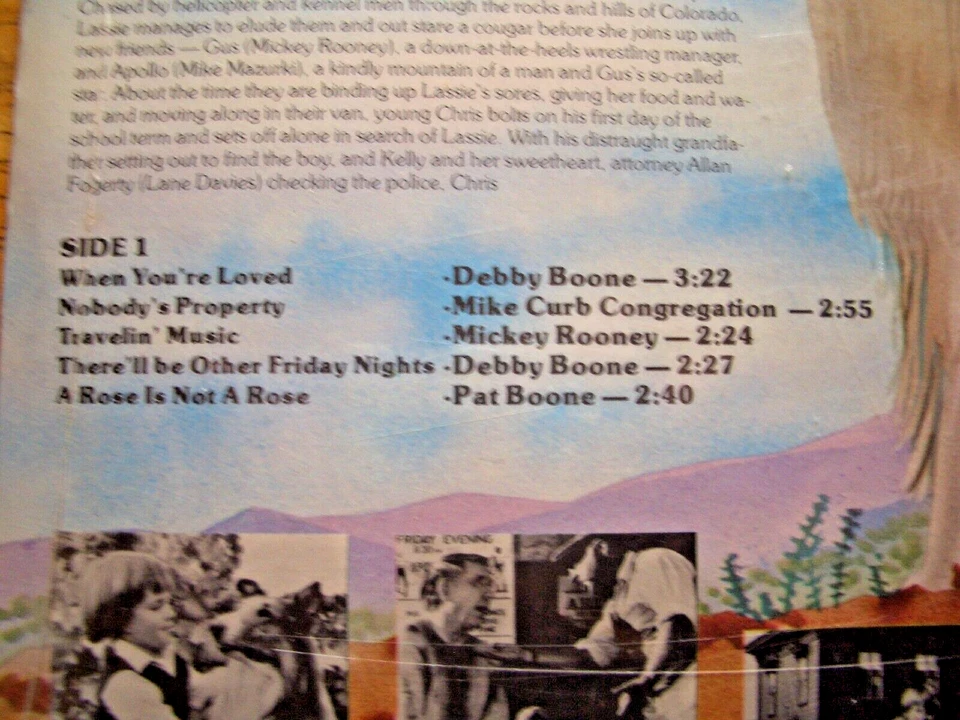 THE MAGIC OF LASSIE ~ DEBBY BOONE ~ SEALED MONO LP ~ RECORDS M COVER EX - Image 3 of 4