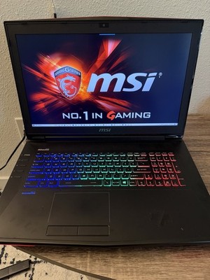 MSI GT72 2QD Gaming Laptop 17.3 Inch Intel Core I7 32GB RAM 1TB + 256 SSD
