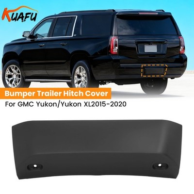 Rear Bumper Trailer Hitch Cover Tow Panel For GMC Yukon XL 2015-18 19 2020 Black