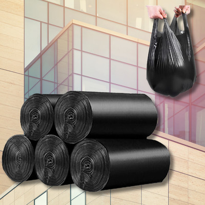 Small Trash Bags,5 Rolls 46x60 Cm 100 PCS 4 Gallon Garbage Bags, For...