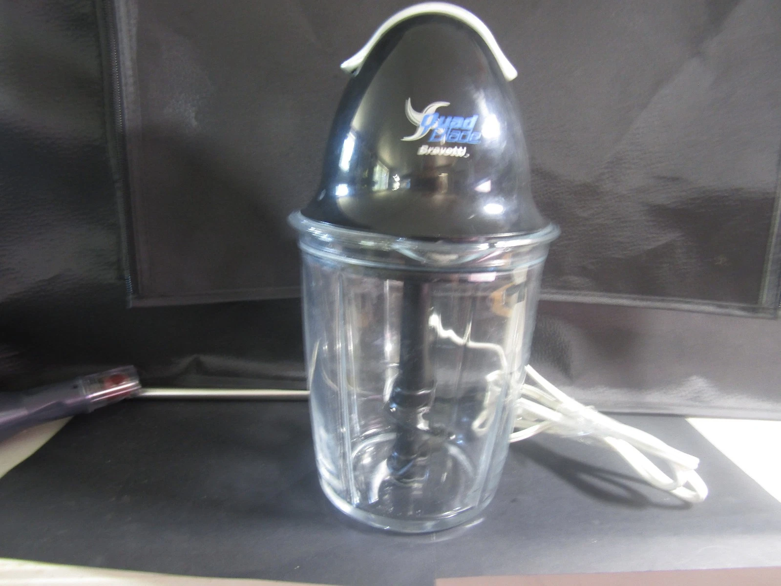 Bravetti Glass Quad Blade Food Processor Model FP105B Good Condition
Opens in a new window or tab