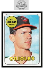 1969 Topps Set Break #141 Bill Dillman NM or Better *BurkeSCards* FPSR69