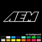 AEM Outline Sticker Decal Car Racing Intake Automotive Window Vinyl Truck Decals