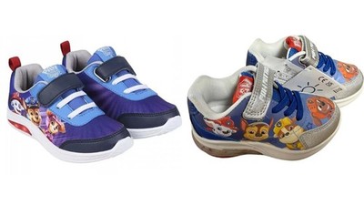 Paw Patrol Sneaker Blinkfunktion Schuhe LED  Chase Größen: 23 24 25 26 27 28