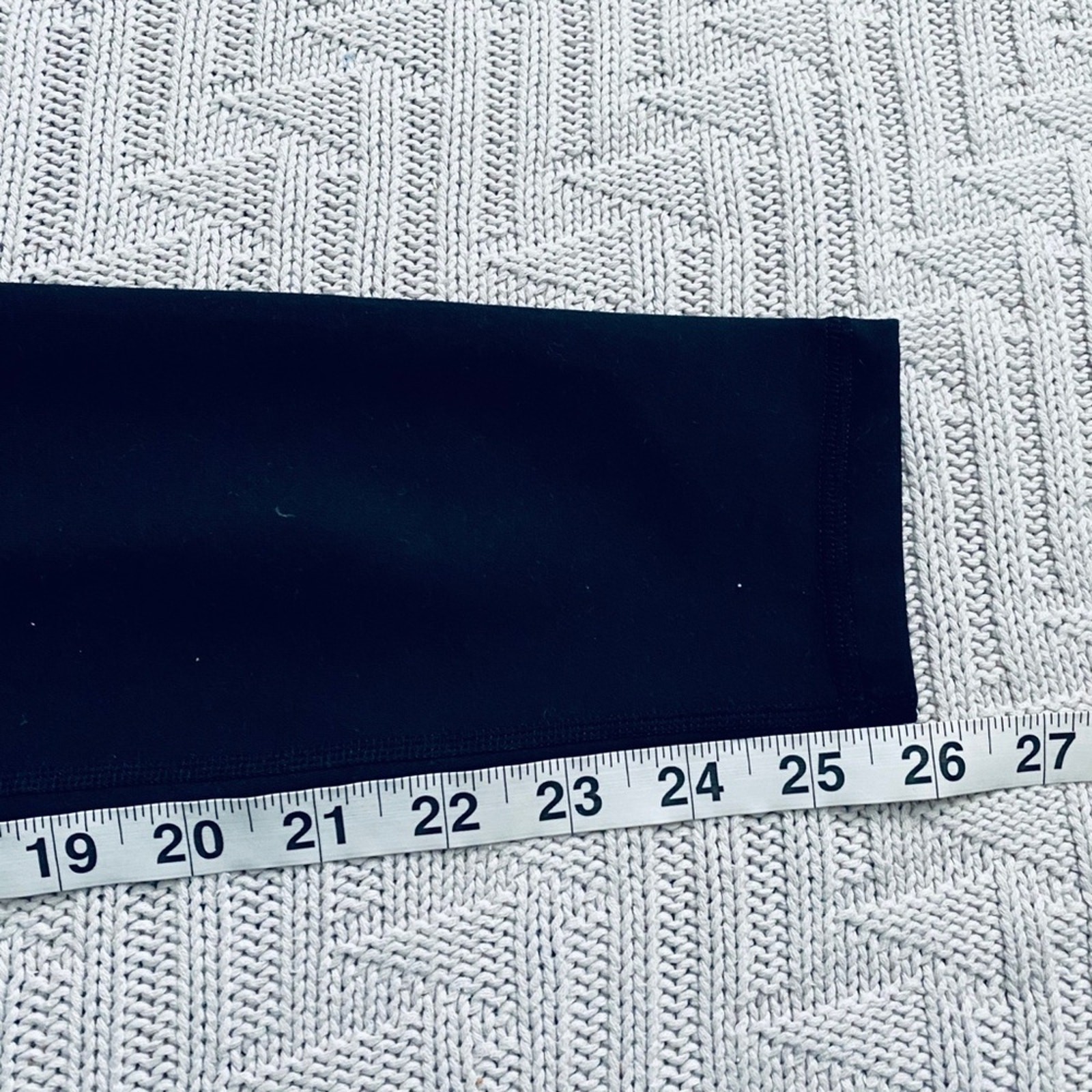 Fabletics solid black exercise leggings, size XS - image 7