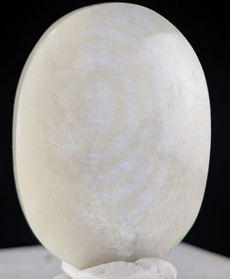 Moonstone Palm Stone Blue Crystal Palmstone Gemstone White Chakra Reiki