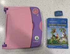 LeapFrog Leap Pad Learning System Pink with Book & Cartridge!