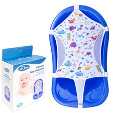 Sevi Baby Baby Bath Seat Support Net, Patterned Bath Net with Six Safety Support