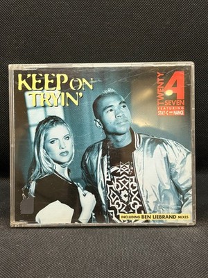 Twenty 4 seven feat. Stay-C and Nance - Keep on Tryin' (CD) - Zustand gut