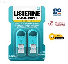 2-Pack Listerine Pocketmist Cool Mint Oral Care Mist to Get Rid Of Bad Breath ..