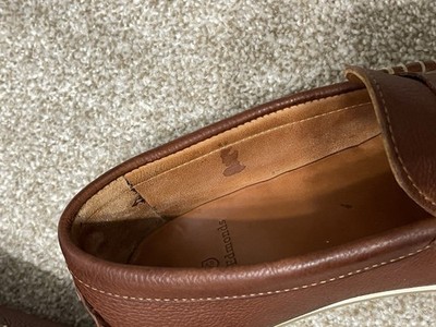 Men’s Allen Edmonds Daytona Tan Leather Driving Penny Loafers Size 11D Allen Edmonds Daytona Driving Penny Loafers Mens 8.5D Brown  main image 3