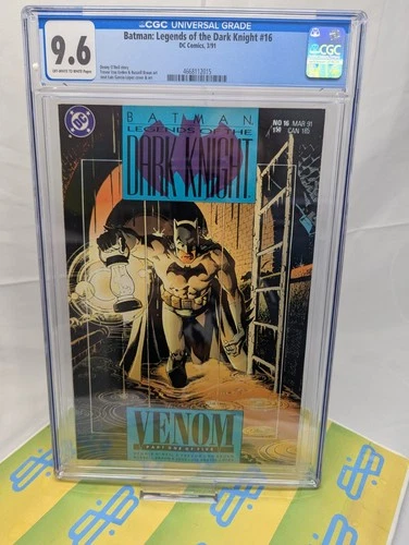 BATMAN: LEGENDS OF THE DARK KNIGHT #16 CGC-Grade 9.6 [1991] 1st VENOM (Bane)