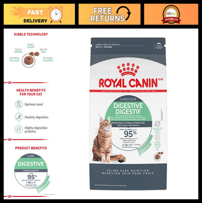 Digestive Care Adult Dry Cat Food, 6 lb - Feline Nutrition for Healthy Digestion