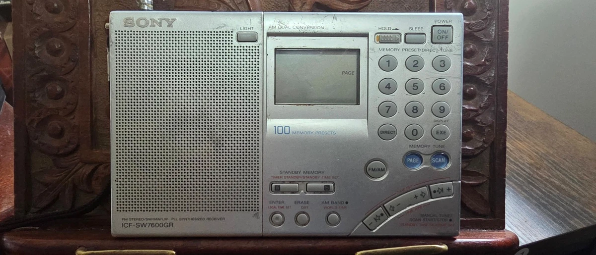 Preços baixos em Sony ICF 7600gr em Rádios AM/FM portátil | eBay