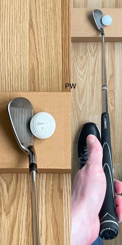 Left Hand Adams Idea A7 Irons (2009)/ 5-PW + 22* 4 hybrid/ Regular Flex shafts - Image 3 of 4