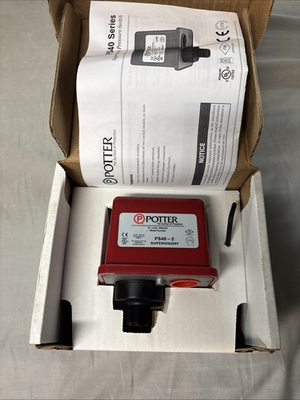 #ad Potter PS40 2 High Low Pressure Indicator 10 60 PSI $80.00