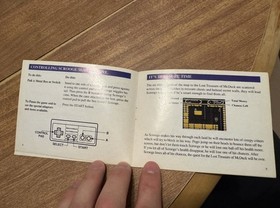 Disney's Duck Tales 2 Ducktales II (Nintendo NES) video game MANUAL ONLY no cart