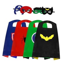 InPoTo Superhero Capes for Kids,Hero Capes and Masks Fit for 4-12years Fashion